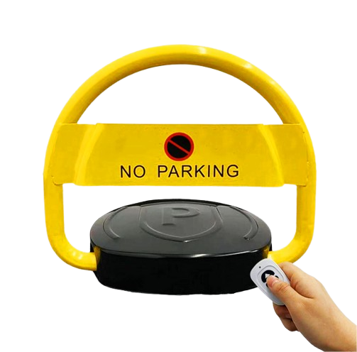 parking barrier with remote control